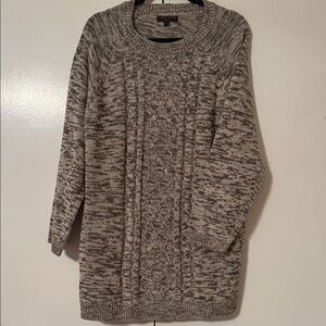 Women's Taupe Sweater Dress